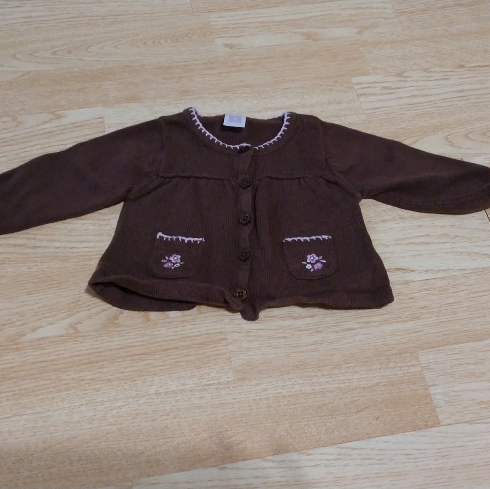 Carter's Brown Cardigan